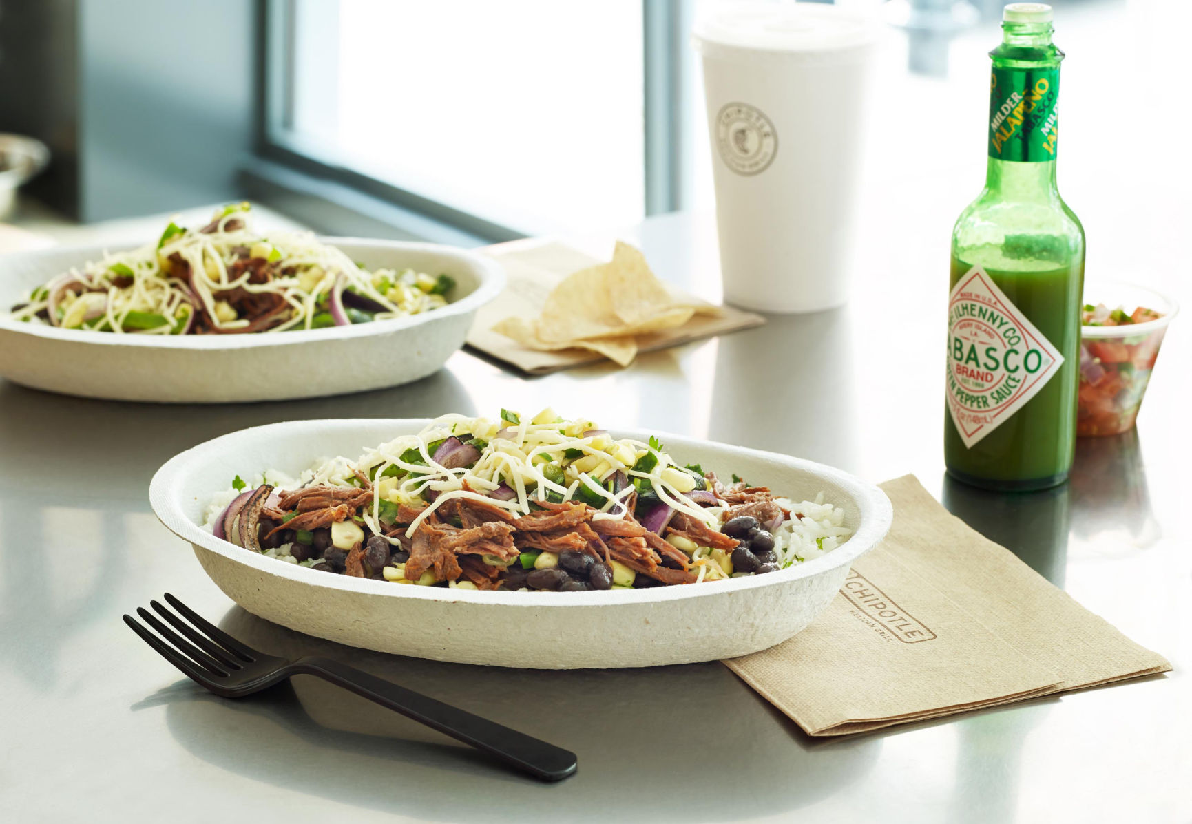 Chipotle burrito bowl